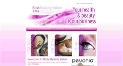 Desktop Screenshot of blisshealth-beauty.co.uk